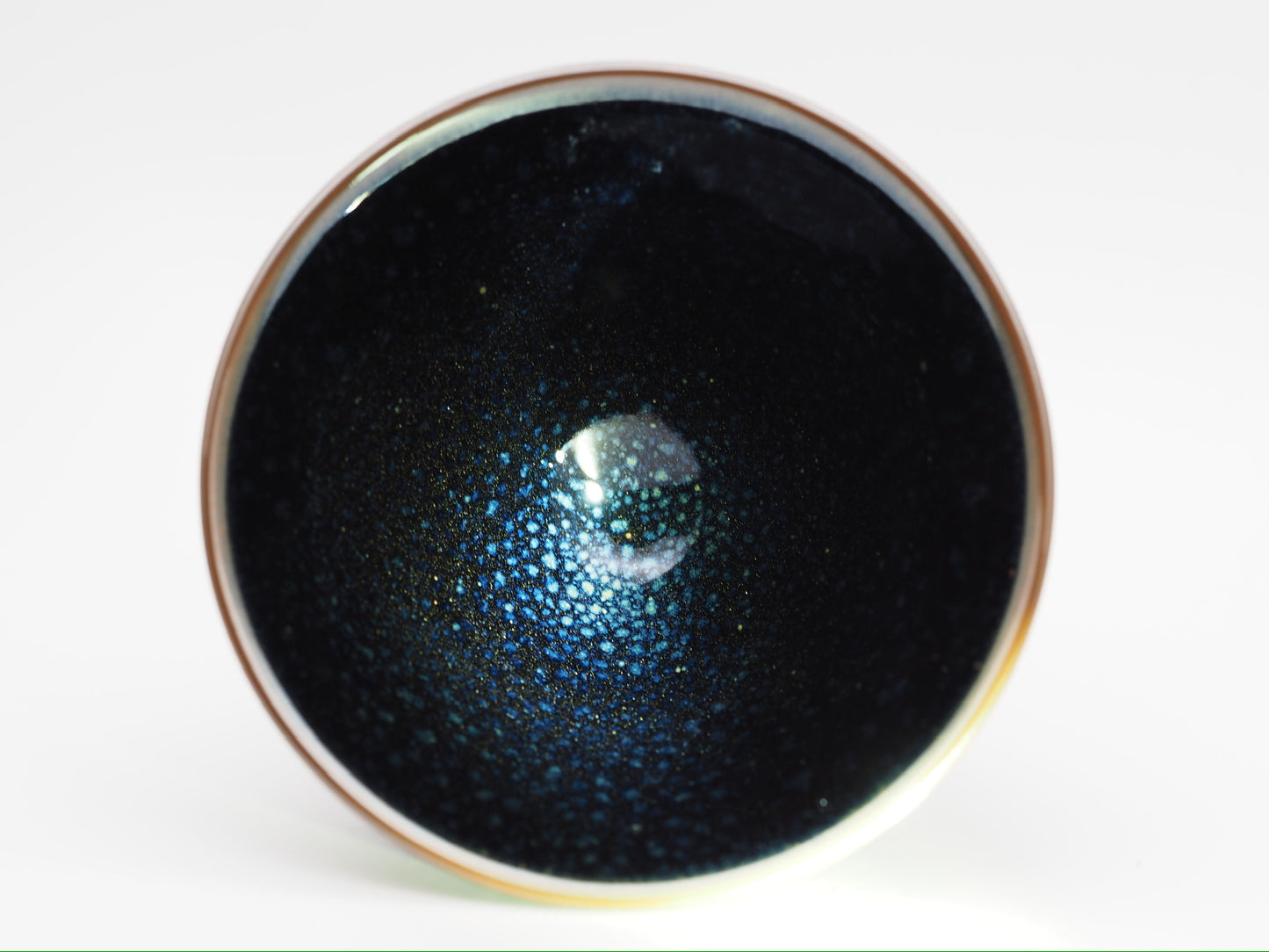 Connoisseur's Choice, Dark Blue Diamond Glaze Douli Shape Cup