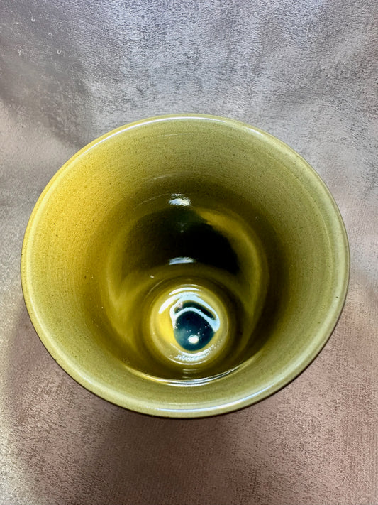 Tea foam glaze hand carved fairy pattern drink cup