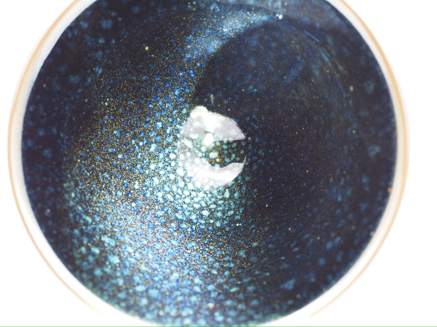 Connoisseur's Choice, Dark Blue Diamond Glaze Douli Shape Cup