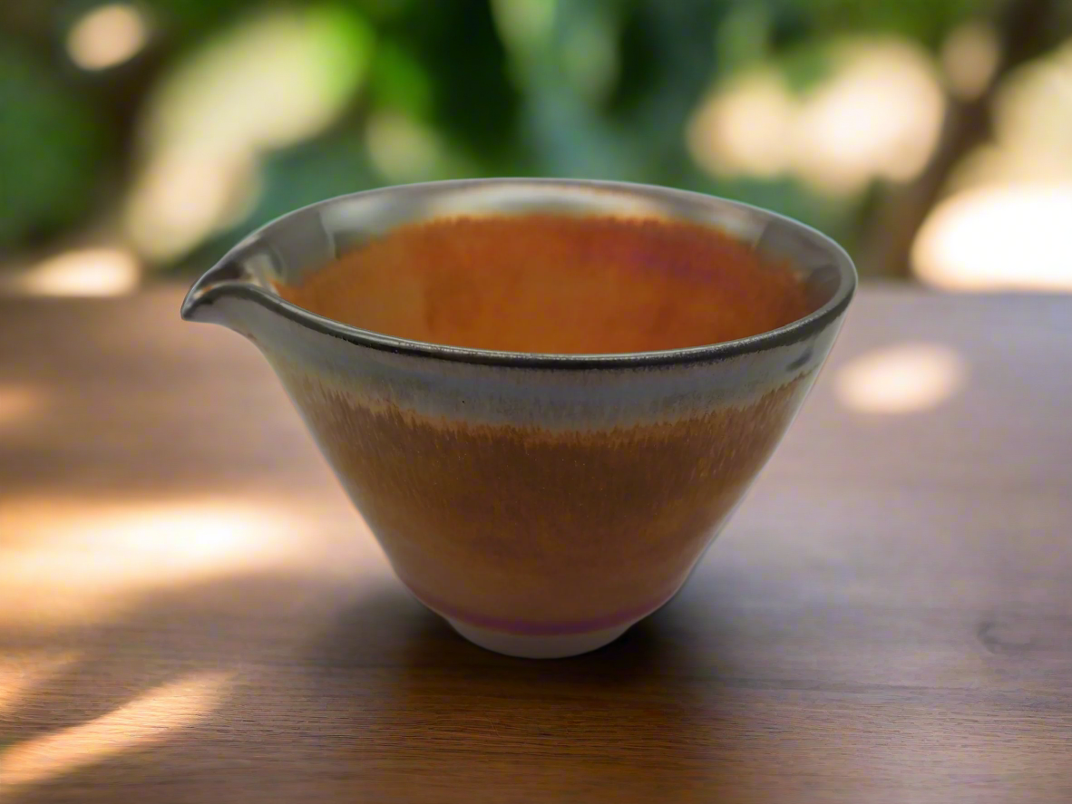 Golden Hare's Fur Glaze Sharing Pot Set