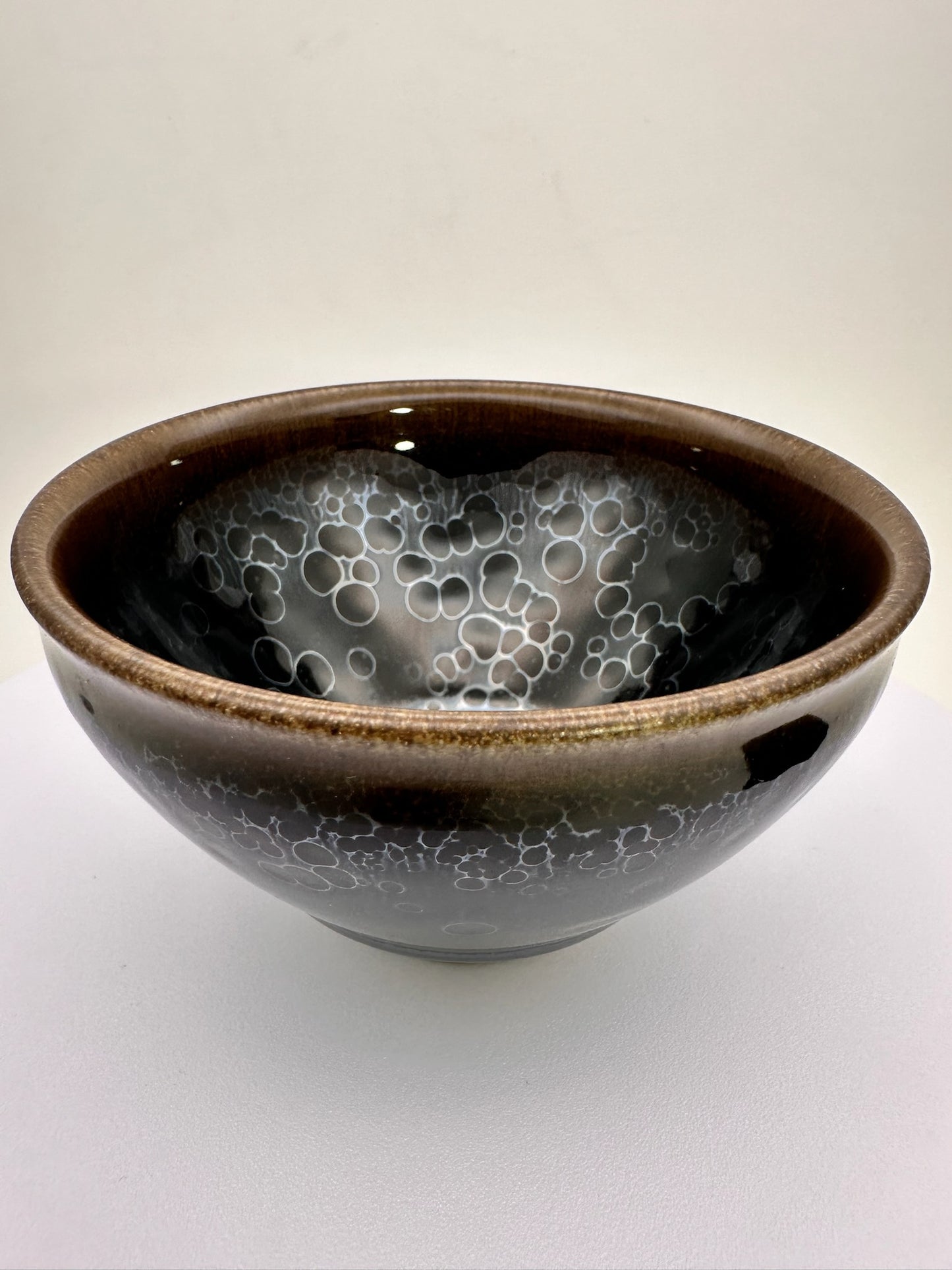 Cup37 Connoisseur's Choice, Dark Galaxy-like Yohen Glaze Tied Mouth Shape Cup by ZoLiangWang