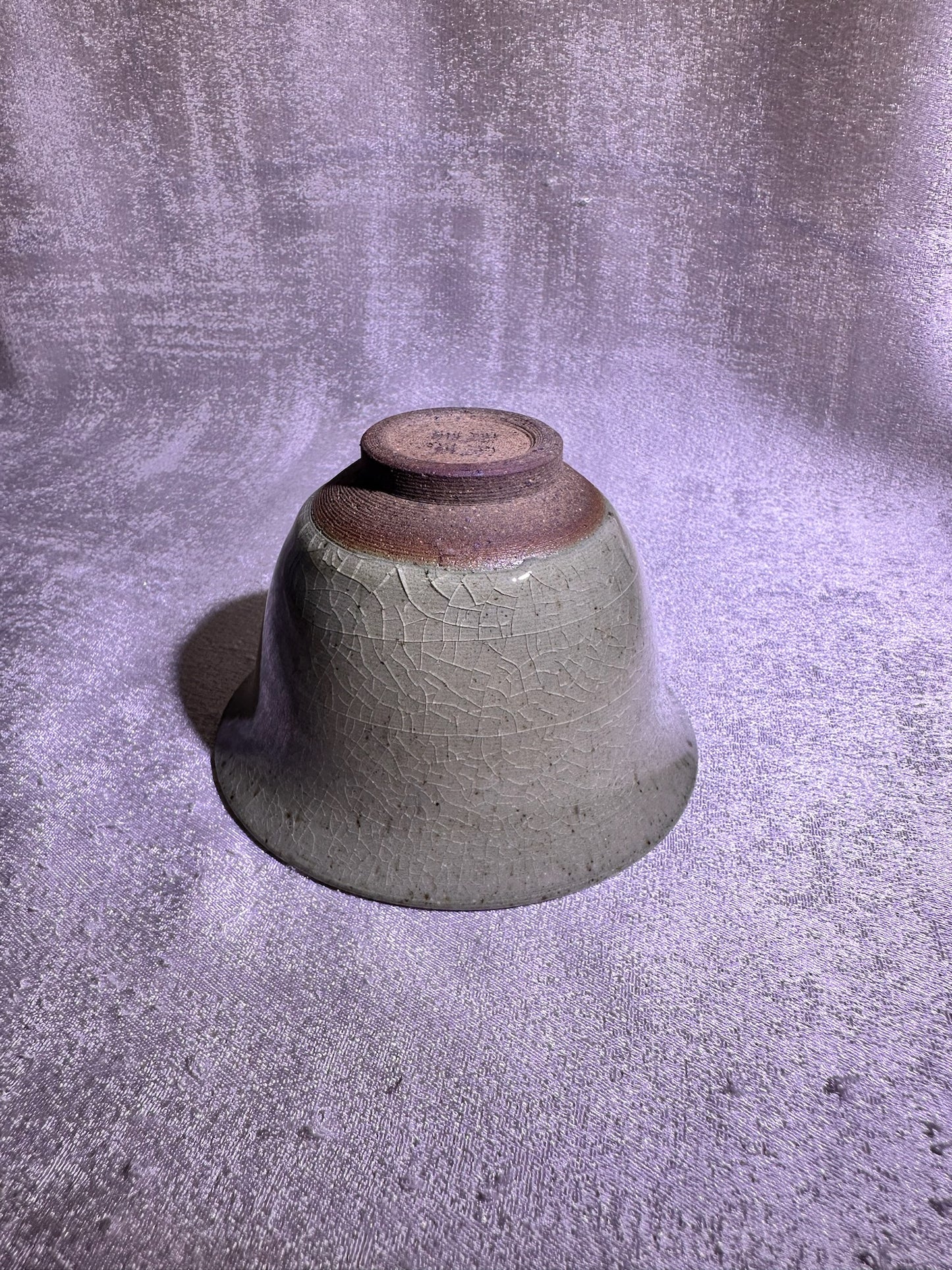 Elegant jade-like glaze 3-piece Gaiwan set, created with aged mud, YangFeiYan