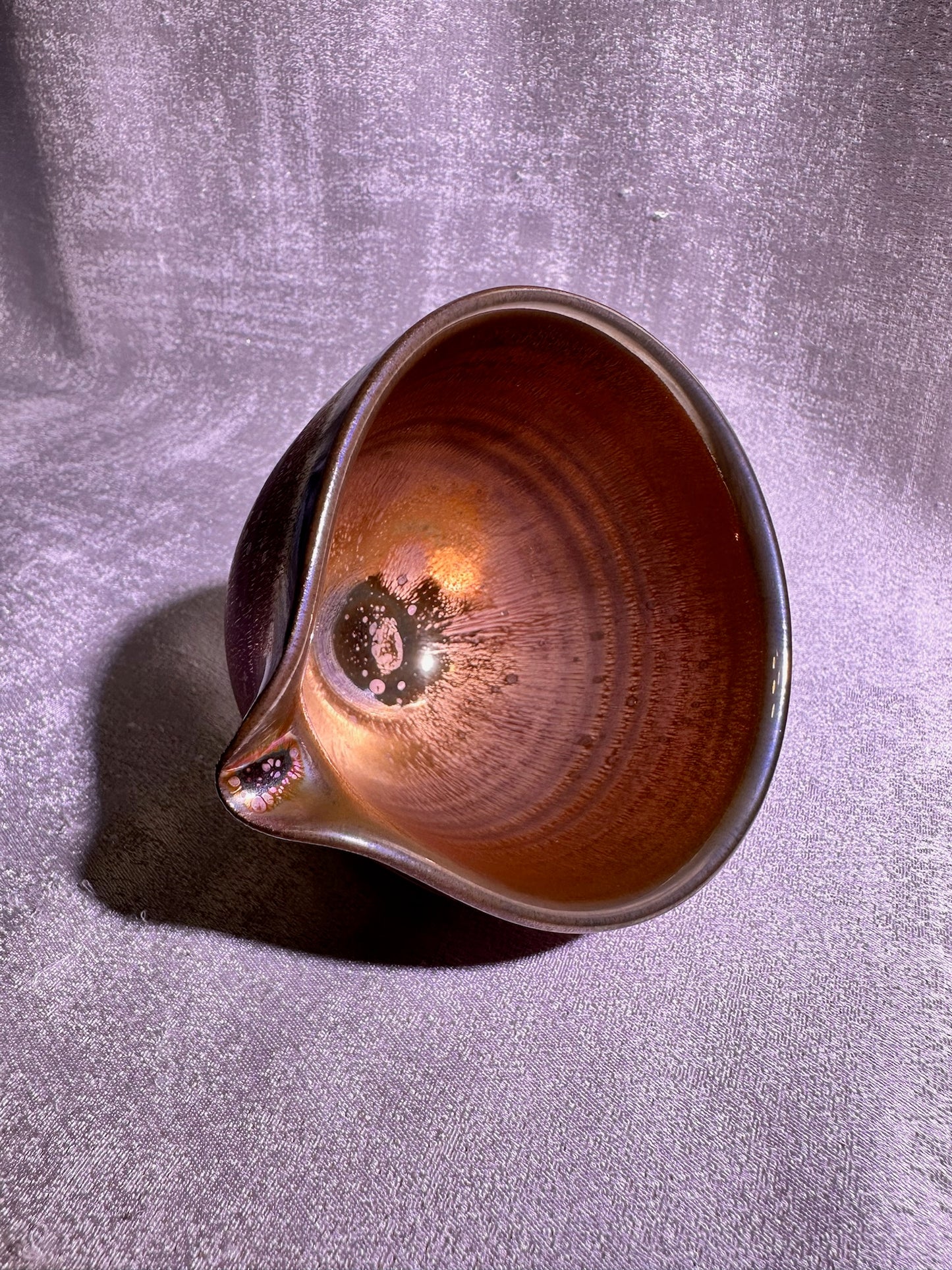 Golden thread multi colored tea-sharing pot, YangFeiYan