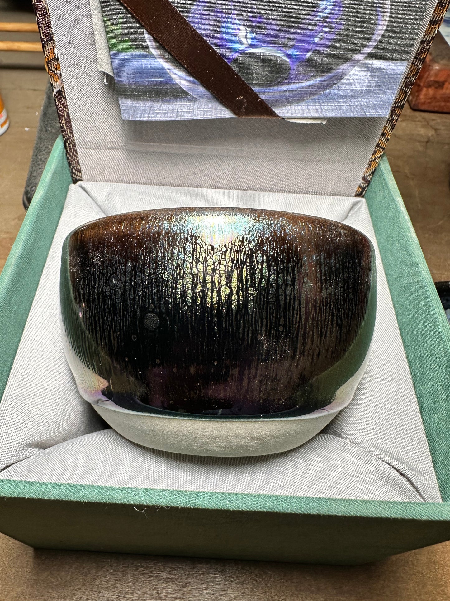 20250105-0106YouTube open kiln Jianzhan cup revealing!