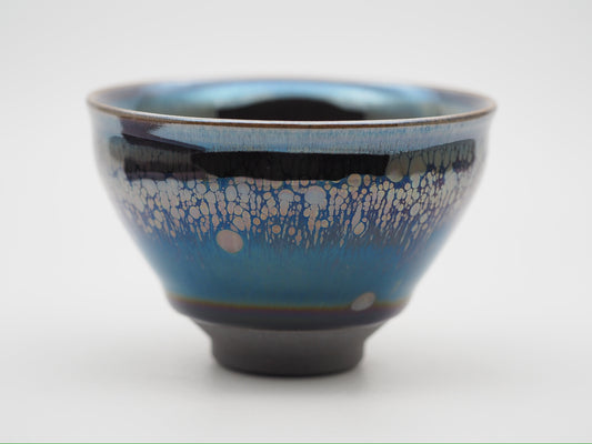 Galaxy yohen glaze tied mouth shape cup