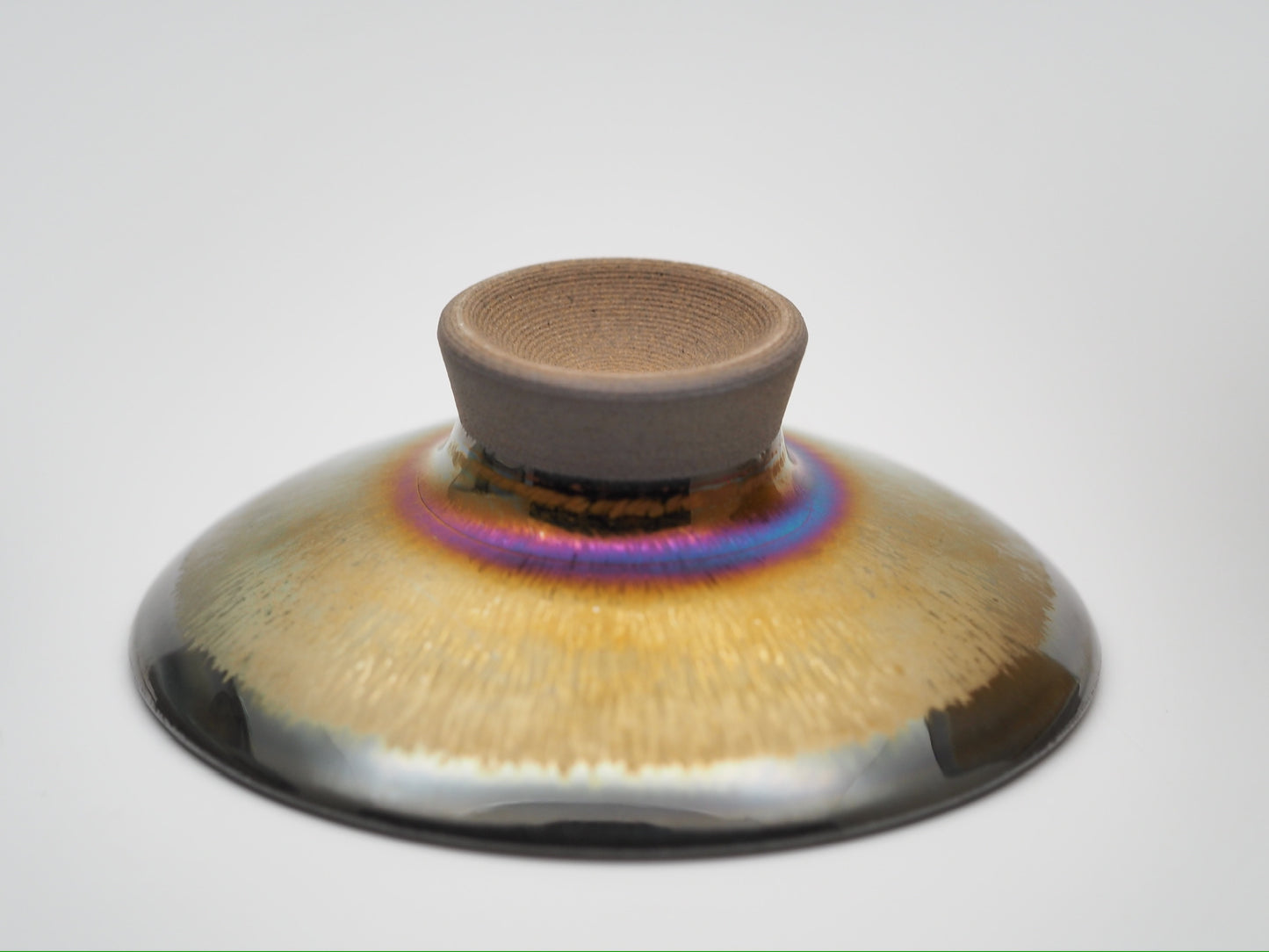 Golden Hare's Fur Rainbow Halo 3-piece Gaiwan Set