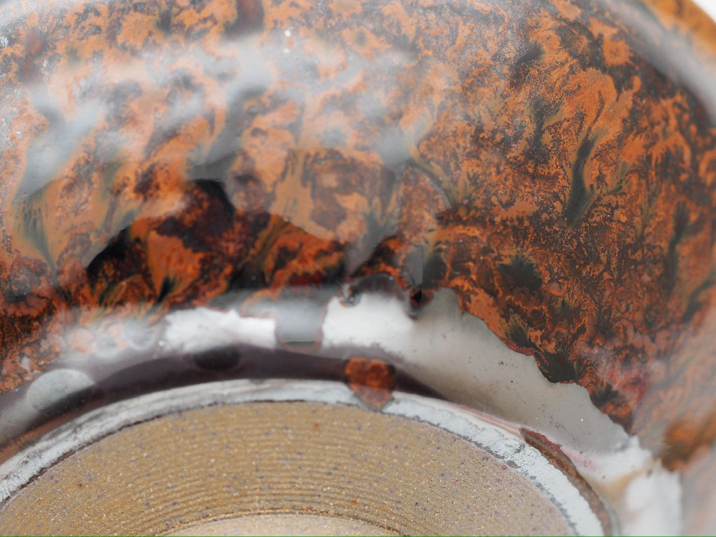 Bodhi Tree Glaze Short Tied Mouth Jianzhan Teacup, GuPanHong