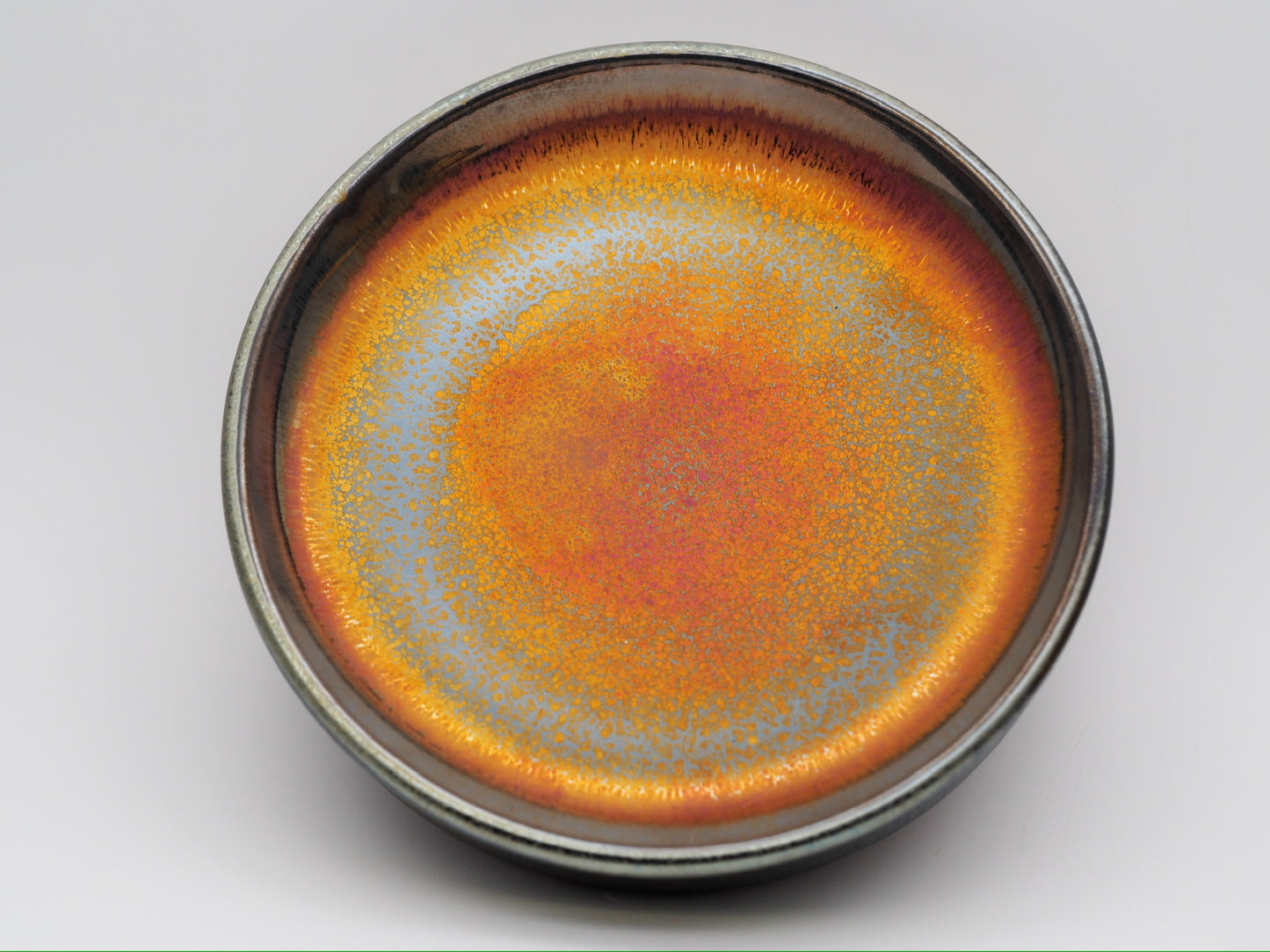 Golden Hare's Fur Rainbow Halo 3-piece Gaiwan Set