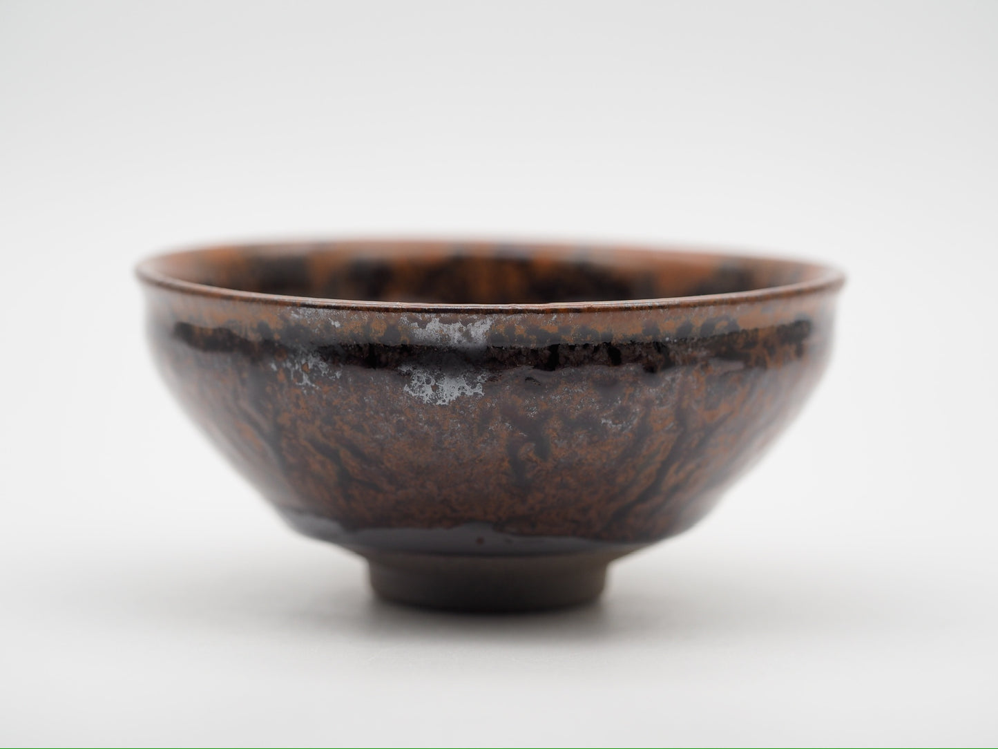 Bodhi Tree Glaze Short Tied Mouth Jianzhan Teacup, GuPanHong