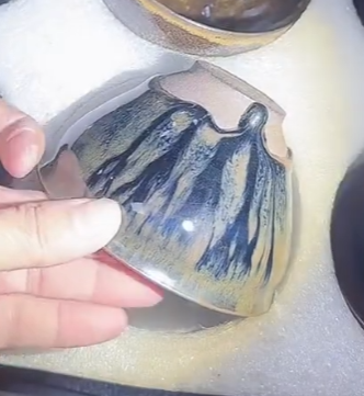 20251027 SongYu Dragon Kiln Master ZouGuangYi Wood Fired Cups 宋钰龙窑邹光揖老师柴烧作品