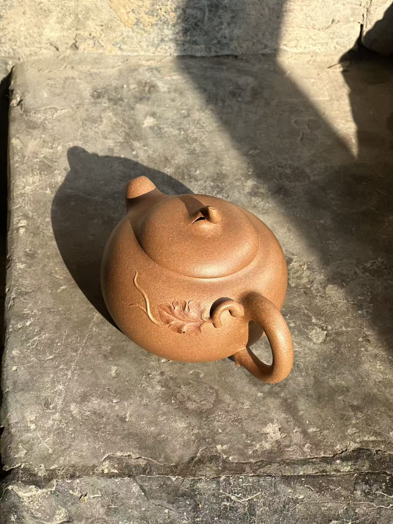 Spring Blossom Teapot（春色壺） — Original Ore Duan Ni Yixing Teapot, Handcrafted by Master Zhu Hongying