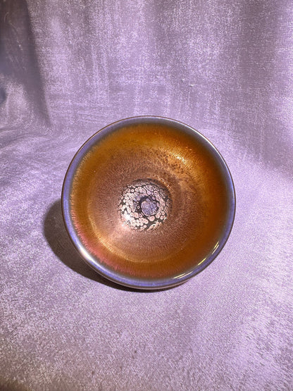 Golden glaze golden purple hare’s fur 2-piece Gaiwan, YangFeiYan