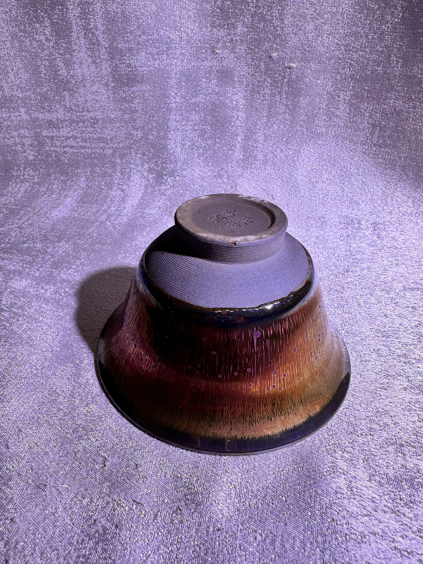 Golden glaze golden purple hare’s fur 2-piece Gaiwan, YangFeiYan