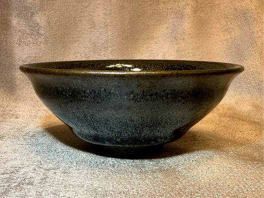 Black glazed green partridge official’s hat shape cup