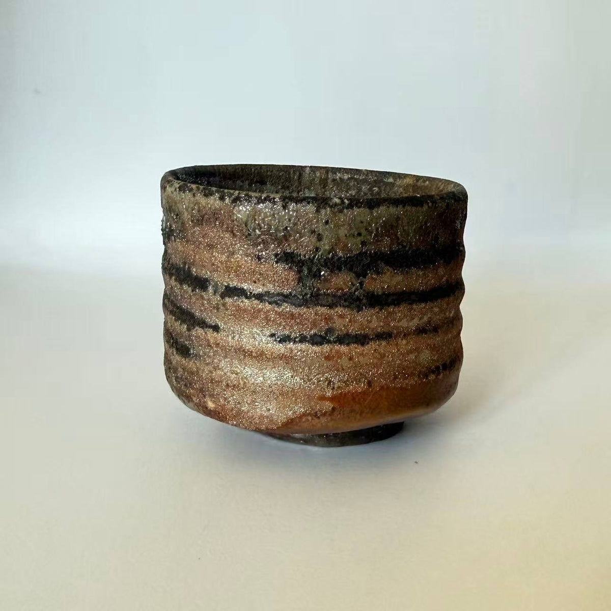 Ember Field（燼野） — Jingdezhen Wood-Fired Matcha Bowl (Chawan)