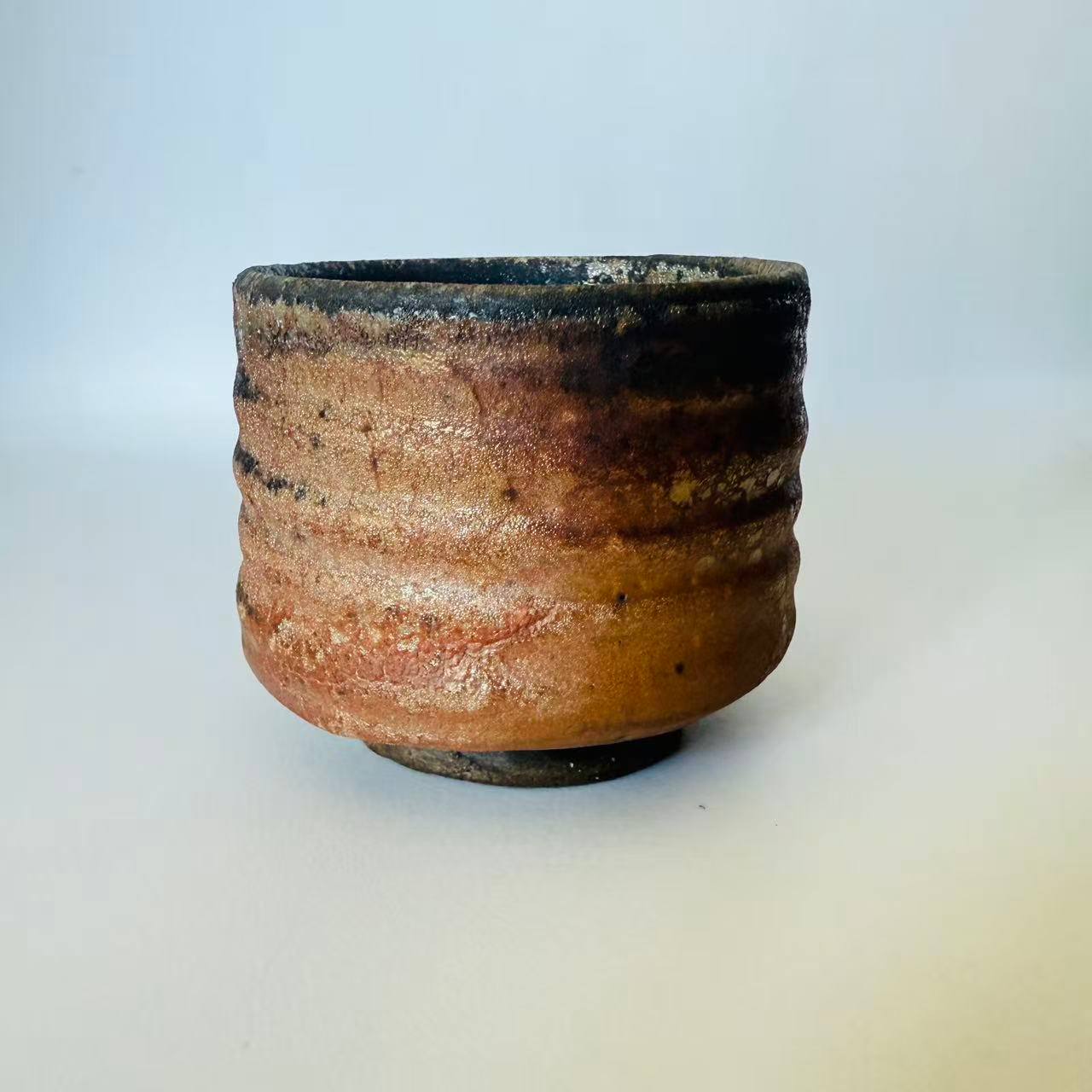 Ember Field（燼野） — Jingdezhen Wood-Fired Matcha Bowl (Chawan)