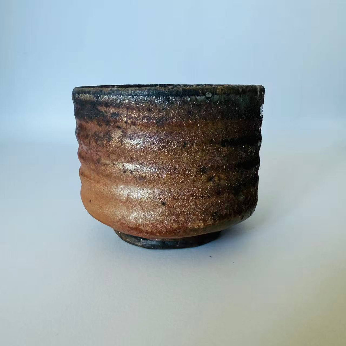 Ember Field（燼野） — Jingdezhen Wood-Fired Matcha Bowl (Chawan)